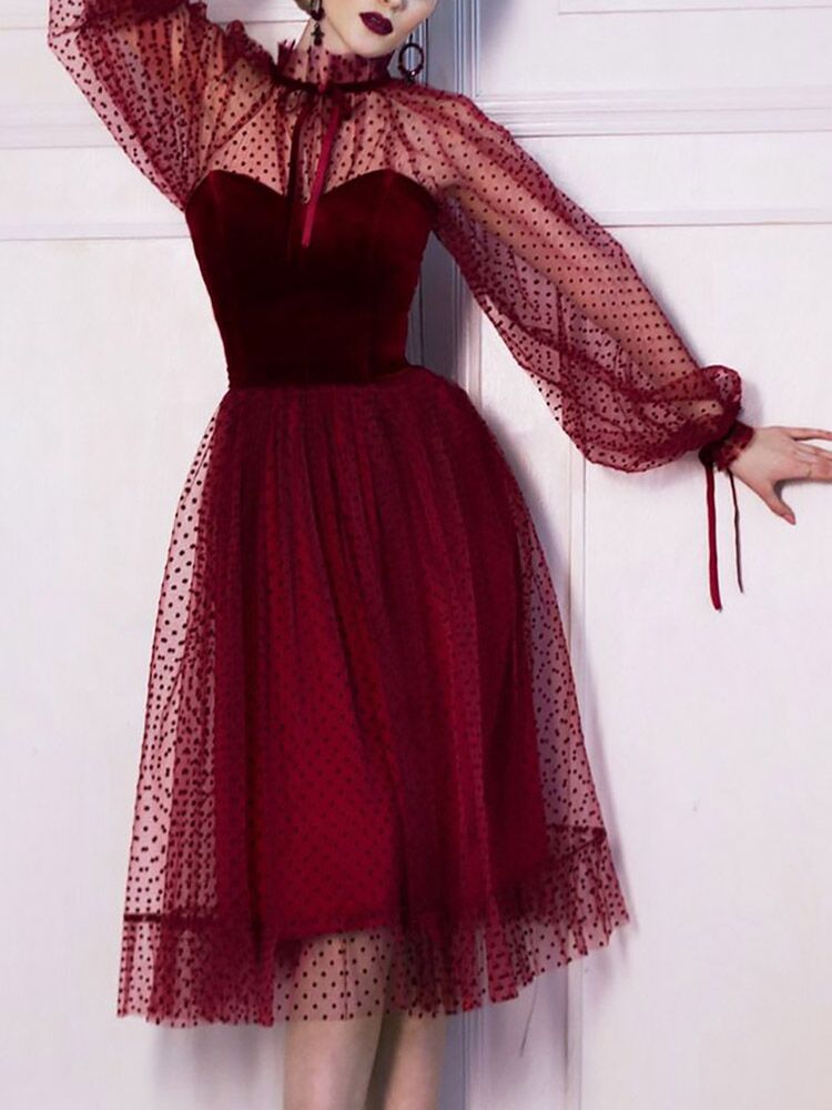Homecoming Dresses: Long Sleeves Evening Dress Prom Party