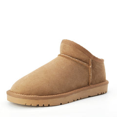 Nature wool real fur mini ankle winter Casual women snow boots