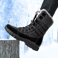Men Winter Snow Boots Super Warm Men's Hiking Boots High Quality Waterproof