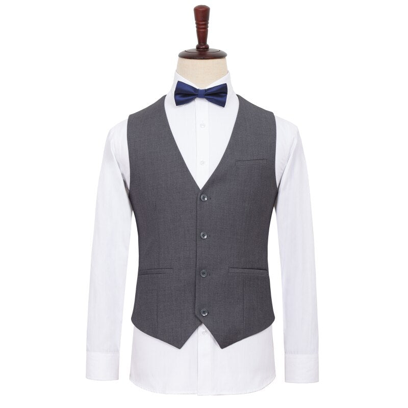 Men's Business Casual Suit Vest Brand Clothing Gentleman