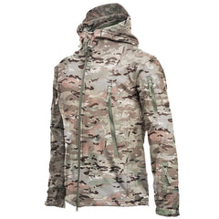 Men's jacket Outdoor Soft Shell Fleece Men's And Women's Windproof
