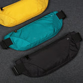 Colorful Waist Bag Waterproof Waist Bum Bag Running Jogging Belt Pouch Zip