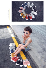 Kids Shoes For Boys Girls Insole 13.5 to 18CM Candy Color