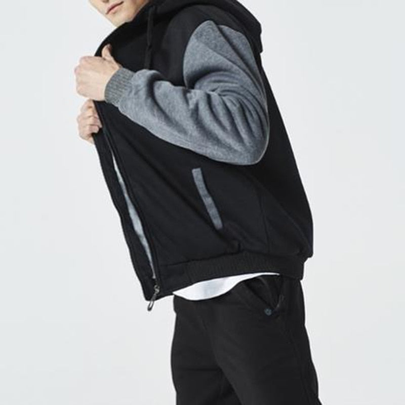 Men Hoodies Autumn Fashion Tracksuit Sweatshirt Men Winter