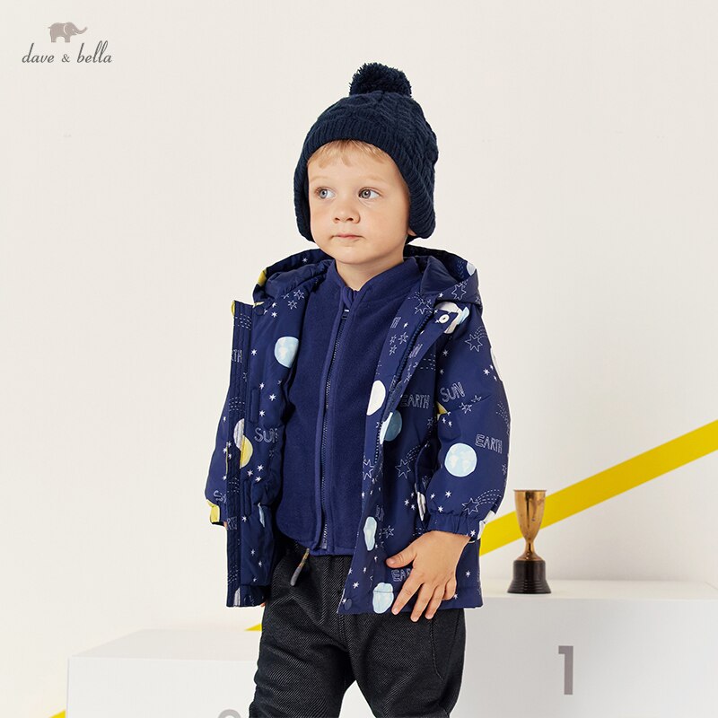 Winter Baby Unisex Fashion Cartoon Hooded Coat Children