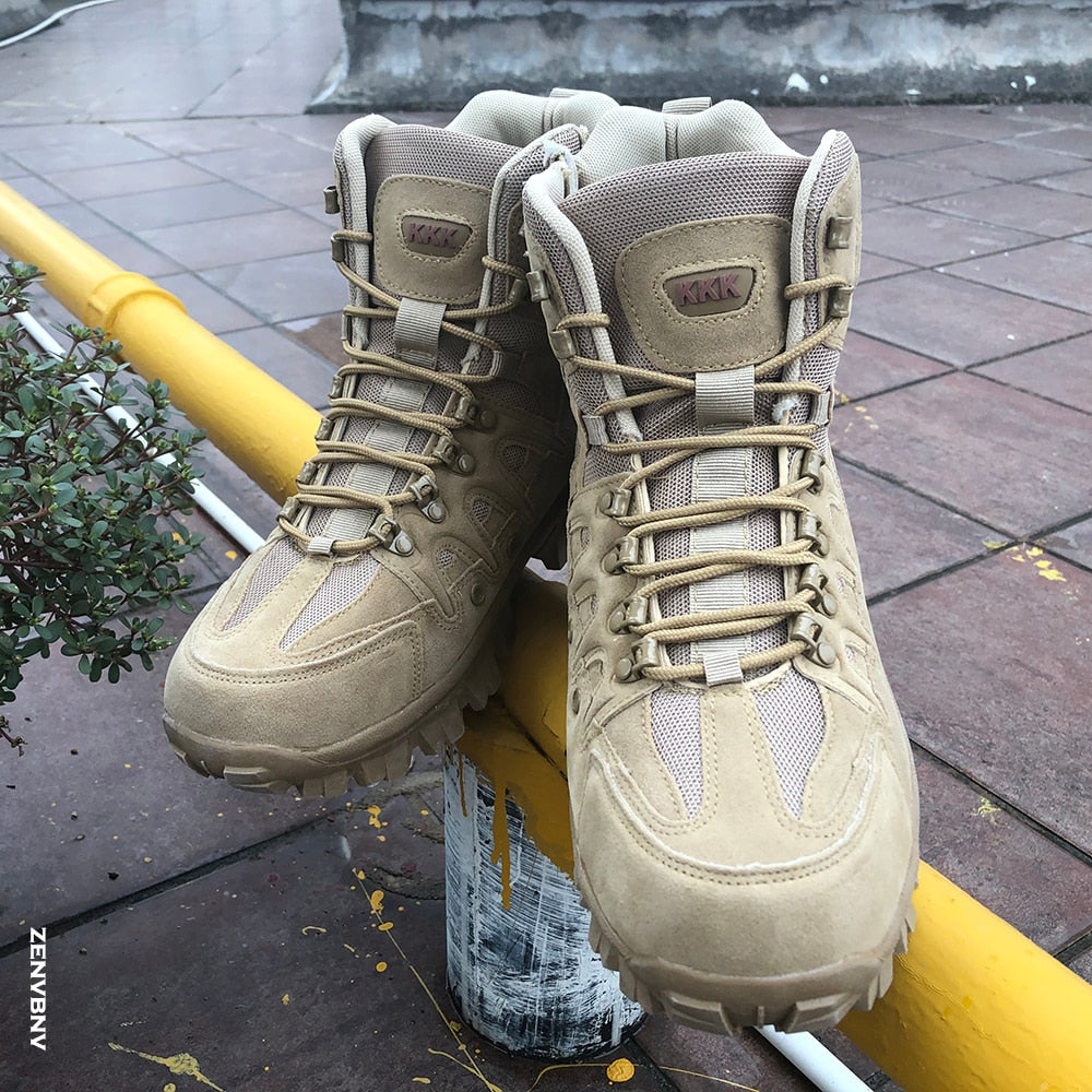 Men Military Boot Combat Mens Ankle Boot Tactical Big Size Army