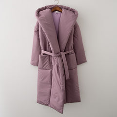 Women Winter Jacket coat Stylish Thick Warm fluff Long Parka Female