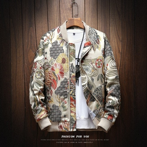 Jacket Fashion Stand Collar Jacket Boutique plus Size Men