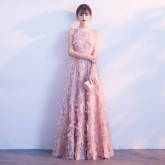 Evening wear Dresses: Burgundy Elegant Long Evening Dress Lace Feather