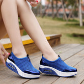 Spring Autumn Casual Women Shoes Air Mesh Women's Flats Shoe Flat Platform
