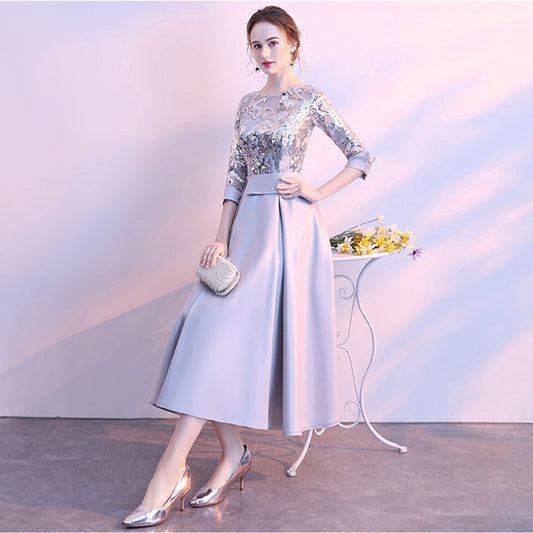 Homecoming Dresses: Prom Dresses Illusion Scoop Neck Formal Party Evening Dresses