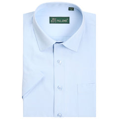 Men Short Sleeve Shirts Men Business Formal Dress Shirts Social Shirt