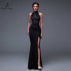 Evening wear Dresses: Evening dress Charming Slit Side Open Prom Formal Party dress