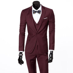 Tuxedo for Mens: Men Suits One-Buckle Brand Suits Jacket Formal Dress Men Suit