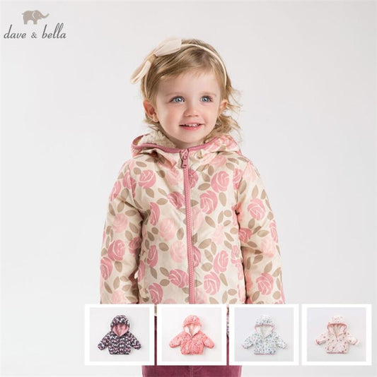 Girls Multicolor autumn outerwear children coat