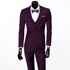 Tuxedo for Mens: Men Suits One-Buckle Brand Suits Jacket Formal Dress Men Suit