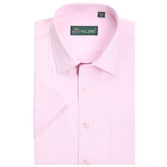 Men Short Sleeve Shirts Men Business Formal Dress Shirts Social Shirt