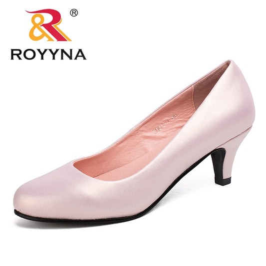 Pumps Women Big Size Fashion Round Toe Sweet Colorful Soft Women Shoes