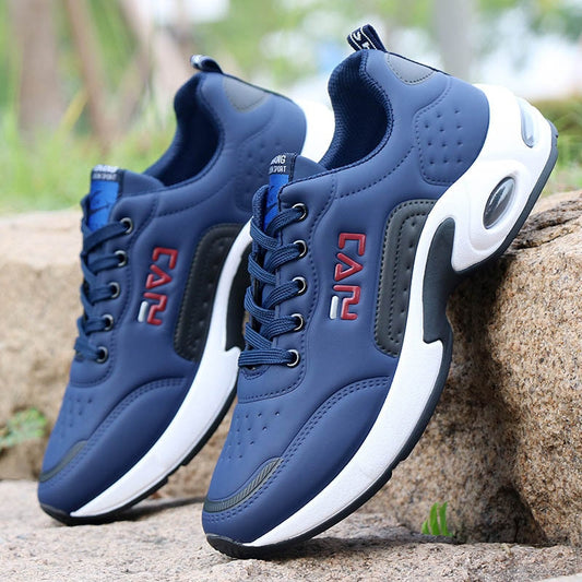 Men Sneakers Air Cushion Running Shoes Waterproof Outdoor Walking Sports