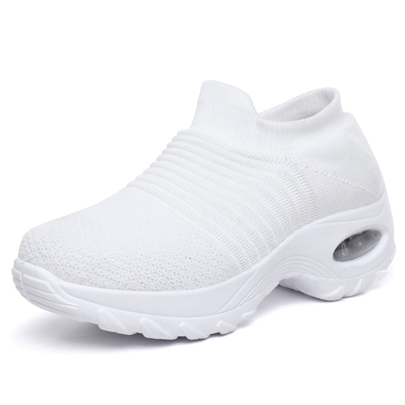 Women Shoes Chunky Sneakers Women White Shoes Breathable Casual