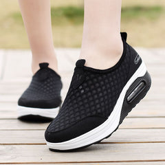 Spring Autumn Casual Women Shoes Air Mesh Women's Flats Shoe Flat Platform