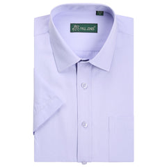 Men Short Sleeve Shirts Men Business Formal Dress Shirts Social Shirt