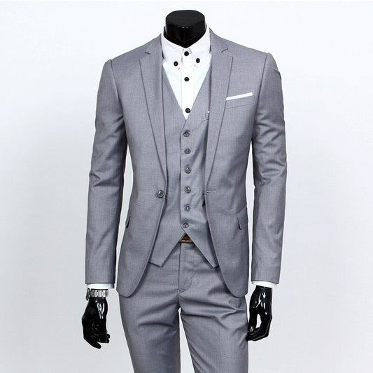 Tuxedo for Mens: Men Suits One-Buckle Brand Suits Jacket Formal Dress Men Suit