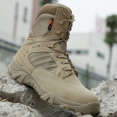 Military Tactical Mens Boots Special Force Leather Waterproof Desert