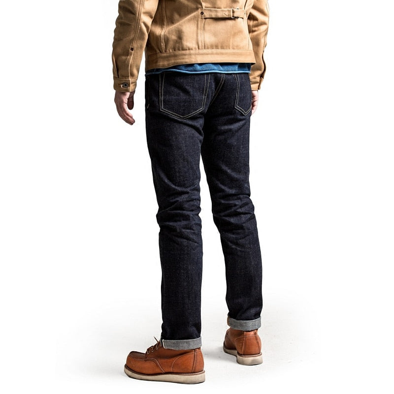 Rock Can Roll Read Description! Heavy Weight Indigo Selvage Unwashed Pants