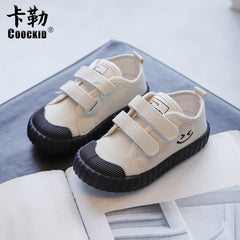 Kids Shoes Autumn Baby Canvas Shoes Girls Casual Soft Bottom