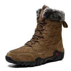 Genuine Leather Men Boots Men Snow Boots Outdoor Super
