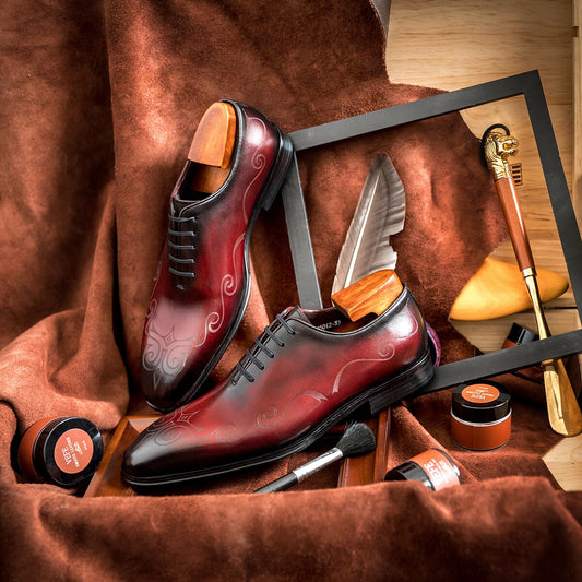 Men Oxfords Shoes Hand Made Best Design Mens Shoes Genuine Leather