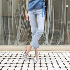 Tip-toed high-heeled bow slippers for women in summer wearing thin-heeled