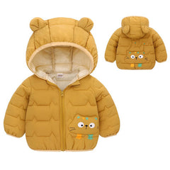Winter Boys Warm Down Jackets Autumn Fashion Baby Girls Cute Cartoon