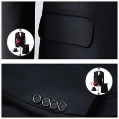 Tuxedo for Mens: Men's suit Slim Fit wedding men suits groom suit Business