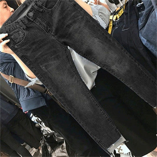 Women Denim Skinny Trousers Ripped Jeans For Women