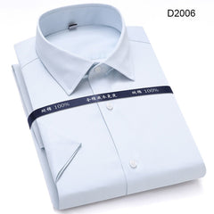 Summer Pure Cotton Non Iron Mens Dress Shirts
