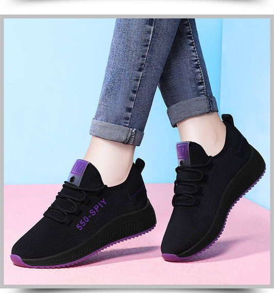 Women Breathable Non-slip Platform Fashion Autumn Casual Shoes