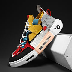Summer Mixed Colors Sneakers Men Breathable Trendy Male Couple