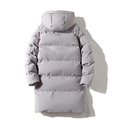 Men's Long Coat Large Size 7XL 8XL Winter Cotton Padded Jacket