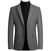 High Quality Men Wool Suit Coat Wool Blends Casual Blazers Men Suit