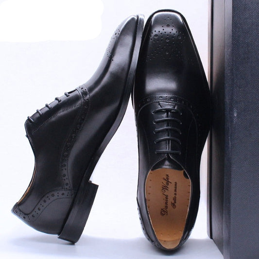 Luxury Men Oxfords Shoes Fashion Brogue Formal Man Shoes