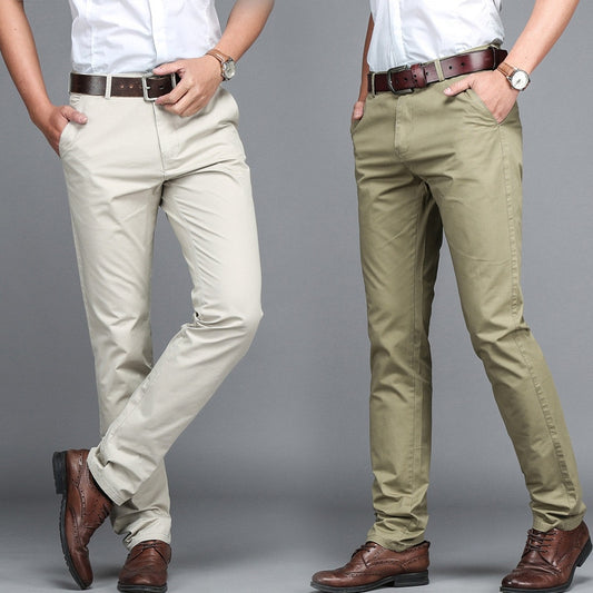 Men's pants High Quality dress pants men business trousers Office