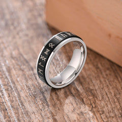 6/8mm Spinner Ring for Men Stress Release Accessory Classic Stainless
