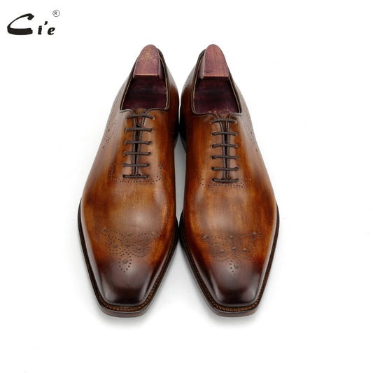 Handmade Calf Leather Outsole Men Dress Shoe Goodyear Welted