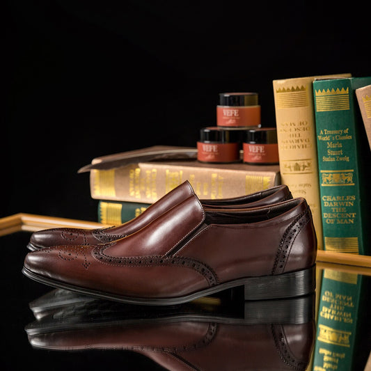 Men Loafer Shoes Breathable Leather Quality Slip-On Loafers