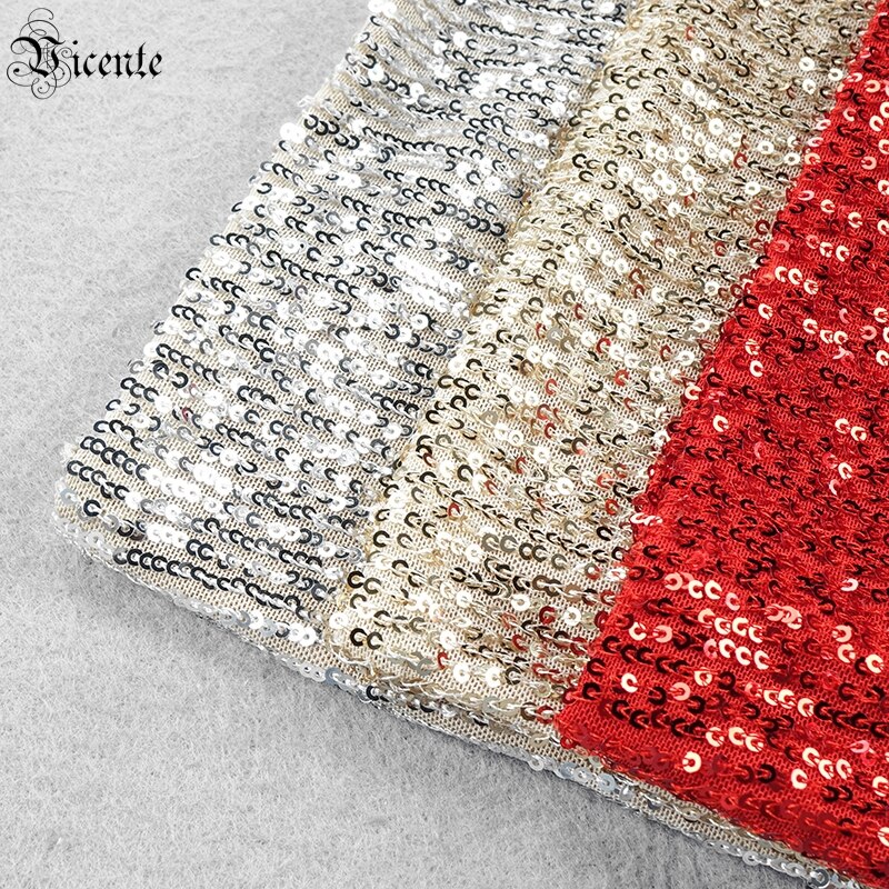 One Shoulder Dress Sparkle Glitzy Sequins Dress