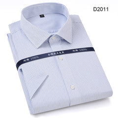 Summer Pure Cotton Non Iron Mens Dress Shirts