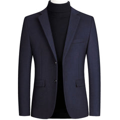 High Quality Men Wool Suit Coat Wool Blends Casual Blazers Men Suit