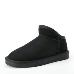 Nature wool real fur mini ankle winter Casual women snow boots